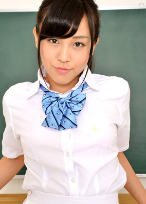 Japanese Aqua Otsuki Wechat Uniform Wearing jpg 3