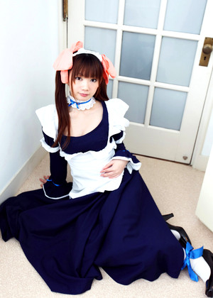 Japanese Cosplay Maid Actrices Waitress Rough jpg 3