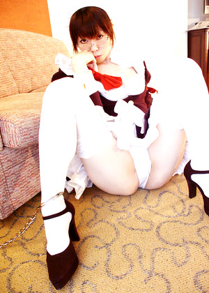 Japanese Cosplay Wotome Cleavage Titzz Oiled jpg 12