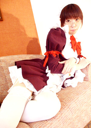 Japanese Cosplay Wotome Cleavage Titzz Oiled jpg 9