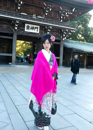 Kimono Chihiro 着物メイク・ひひろハメ撮りエロ画像