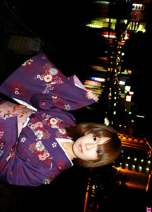 Kimono Rie 着物メイク・りえぶっかけエロ画像