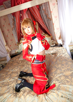 Japanese Kotomi Asakura Queen Cosplay Hottness jpg 3