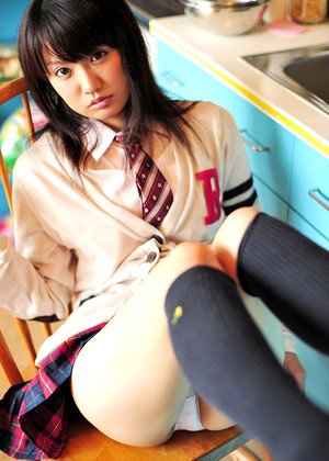 Japanese Mirei Naitou Si Schoolgirl Wearing jpg 9