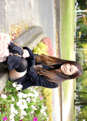 Japanese Nanami Shiratori Legs Schoolgirl Uniform