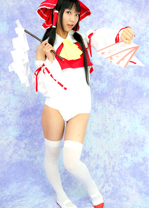 Japanese Reimu Hakure Grandparents Muscle Maturelegs