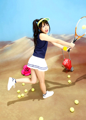 Japanese Rie Kitahara Screaming Uniform Wearing jpg 5
