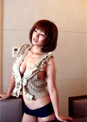 Japanese Sayaka Isoyama Brutalx Silk Bikini