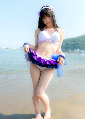 Japanese Umi Sonoda Blonde Posing Nude jpg 5